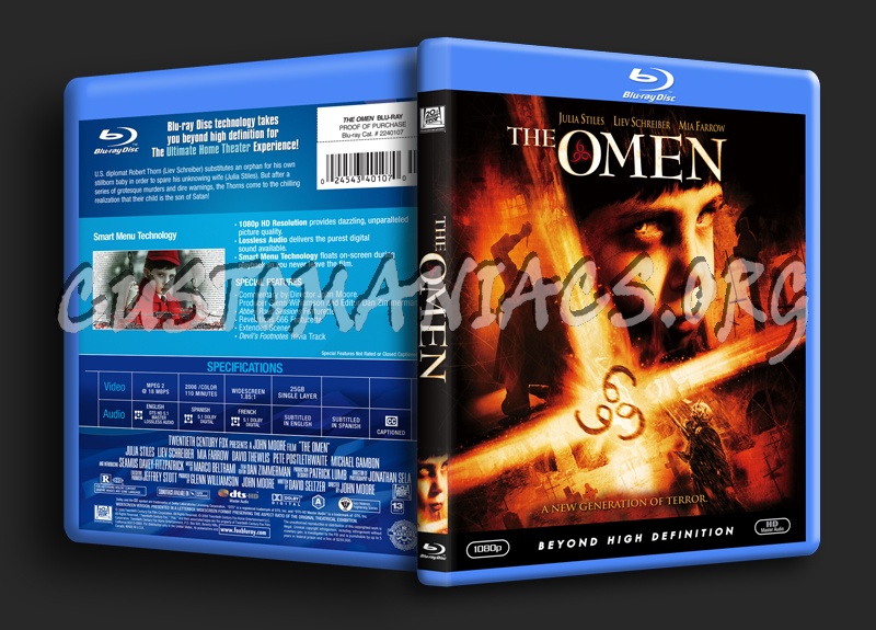 The Omen 666 blu-ray cover