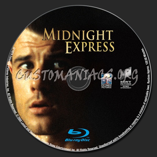 Midnight Express blu-ray label