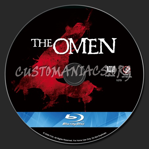 The Omen blu-ray label