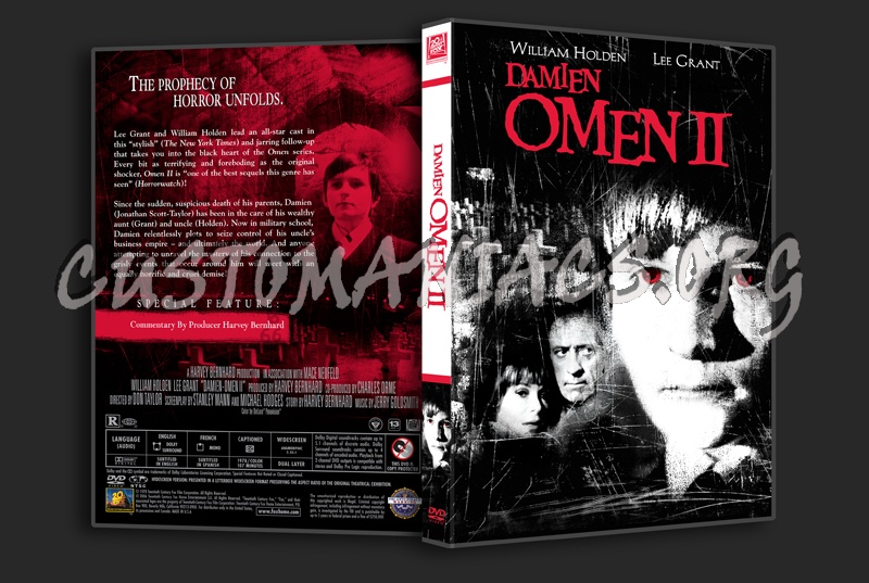 Omen 2: Damien dvd cover