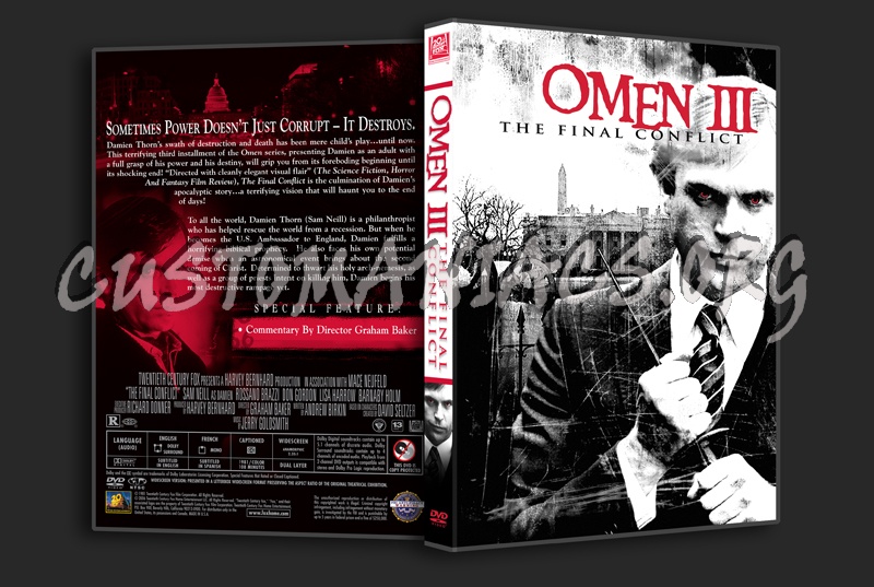 Omen 3: The Final Conflict dvd cover