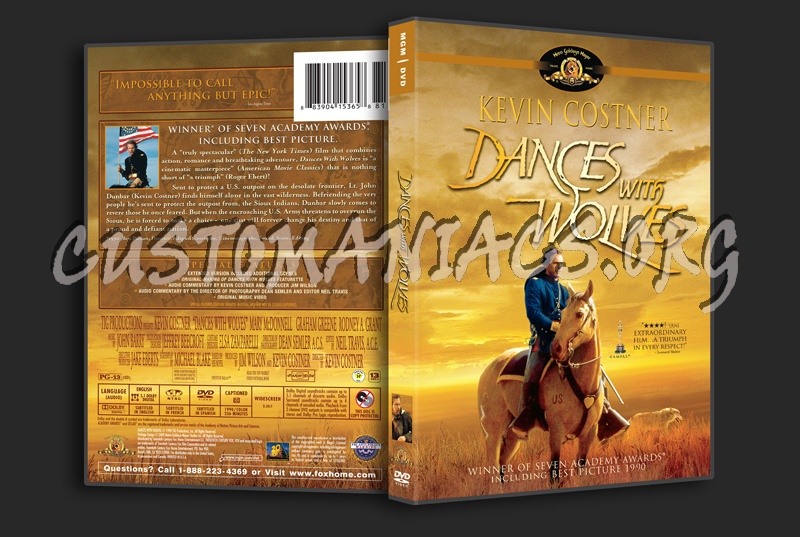 Dances With Wolves dvd cover