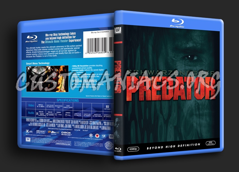 Predator blu-ray cover