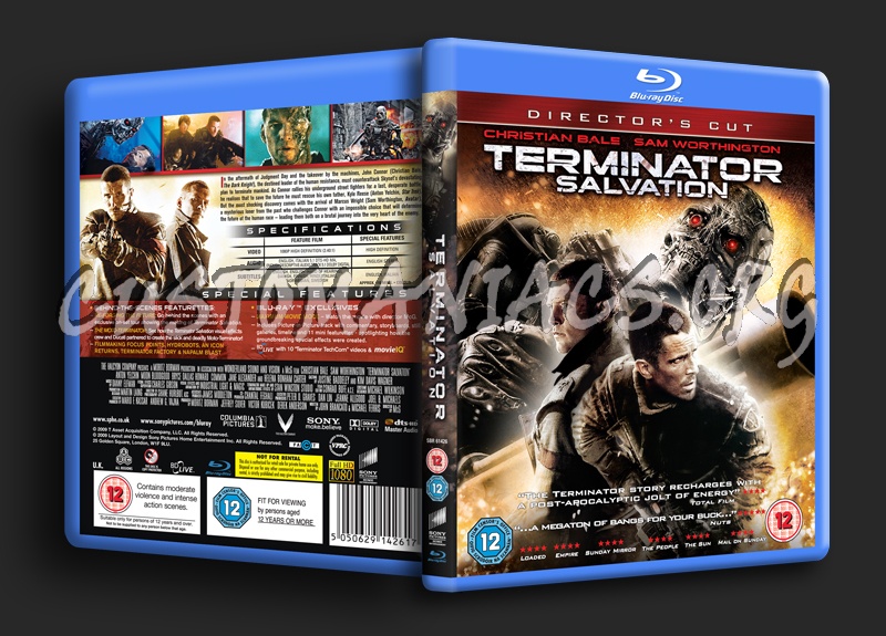 Terminator Salvation blu-ray cover