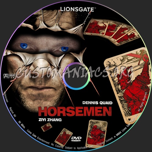 Horsemen dvd label