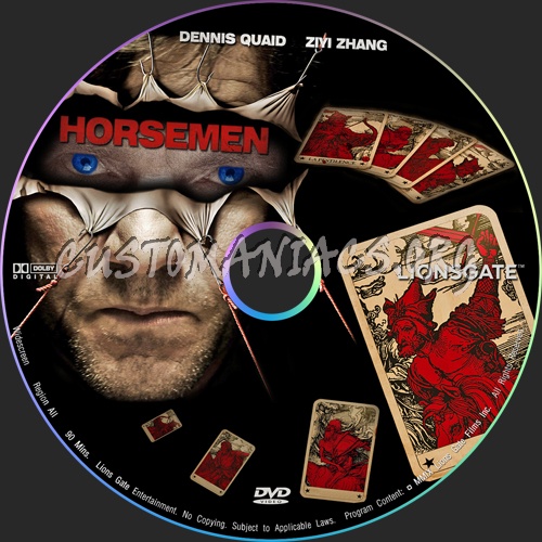 Horsemen dvd label