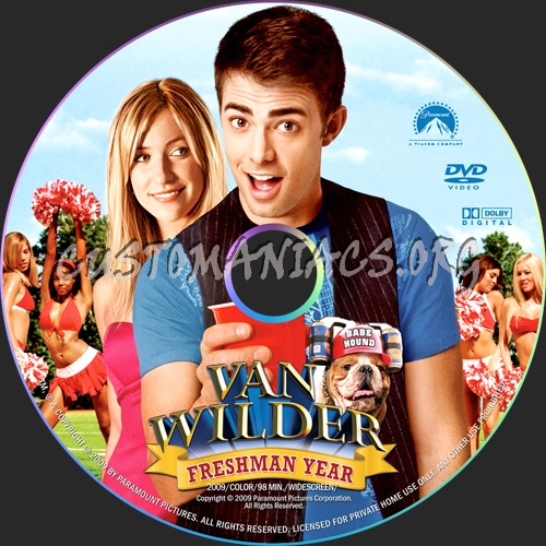 Van Wilder: Freshman Year dvd label