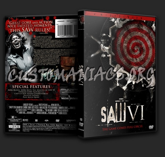 Saw 6 dvd cover