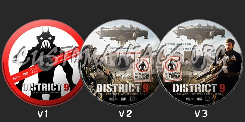 District 9 dvd label
