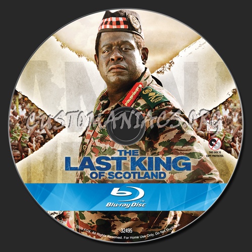 The Last King of Scotland blu-ray label