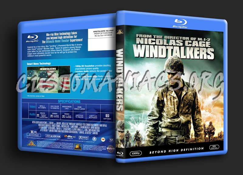 Windtalkers blu-ray cover