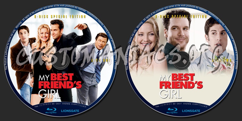 My Best Friend's Girl blu-ray label