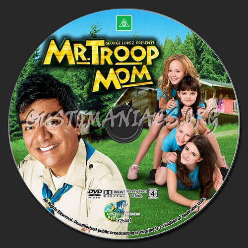 Mr Troop Mom dvd label