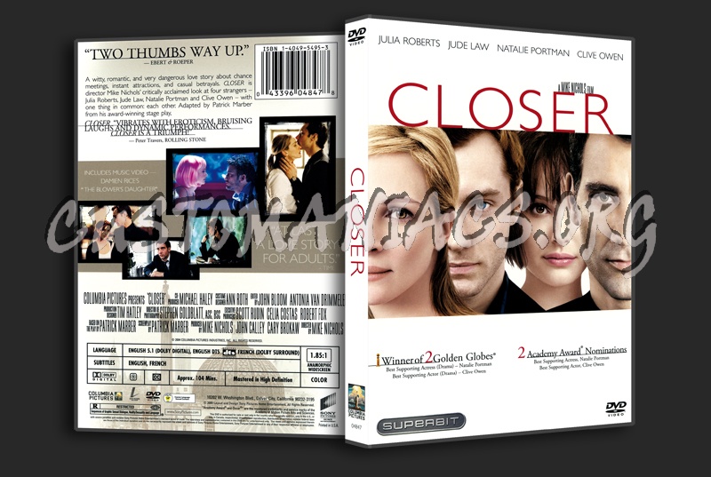 Closer dvd cover