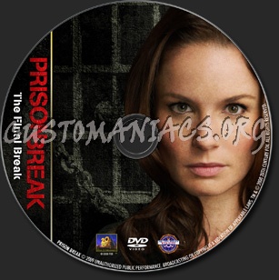 Prison Break: The Final Break - TV Collection dvd label