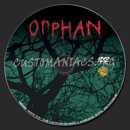 Orphan dvd label