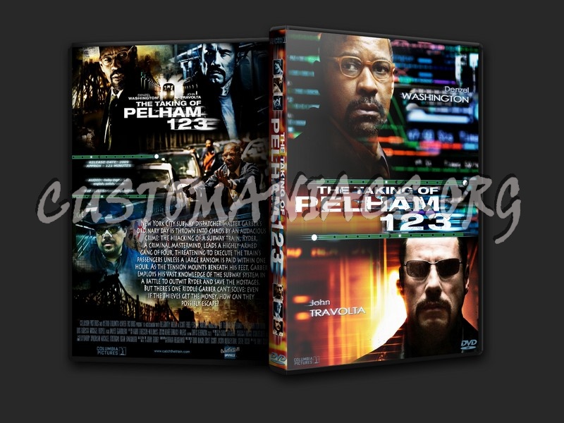 The Taking Of Pelham 123 dvd cover