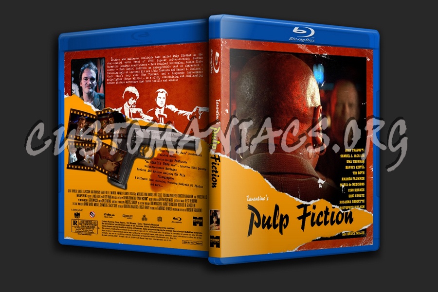 Pulp Fiction blu-ray cover