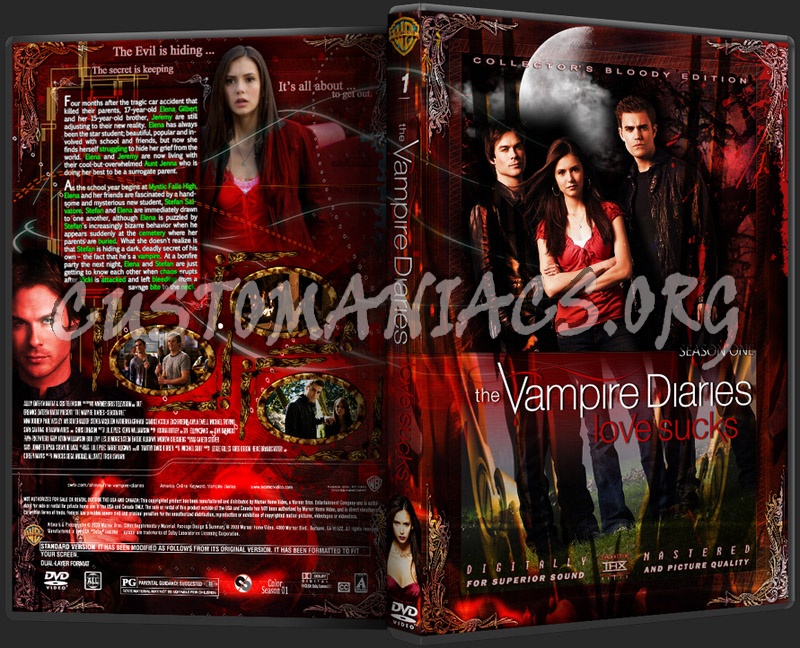 The Vampire Diaries dvd cover