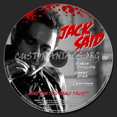 Jack Said dvd label