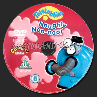 Teletubbies Naughty Noo-noo! dvd label