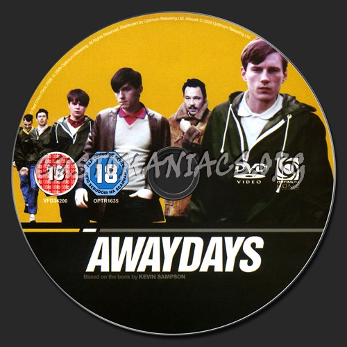 Awaydays dvd label