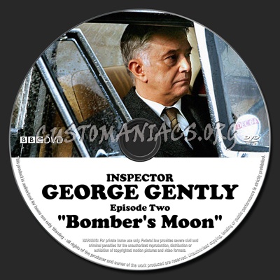 George Gently - Bomber's Moon dvd label