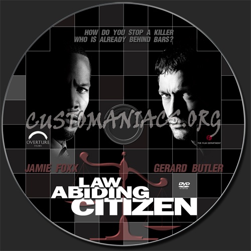 Law Abiding Citizen dvd label