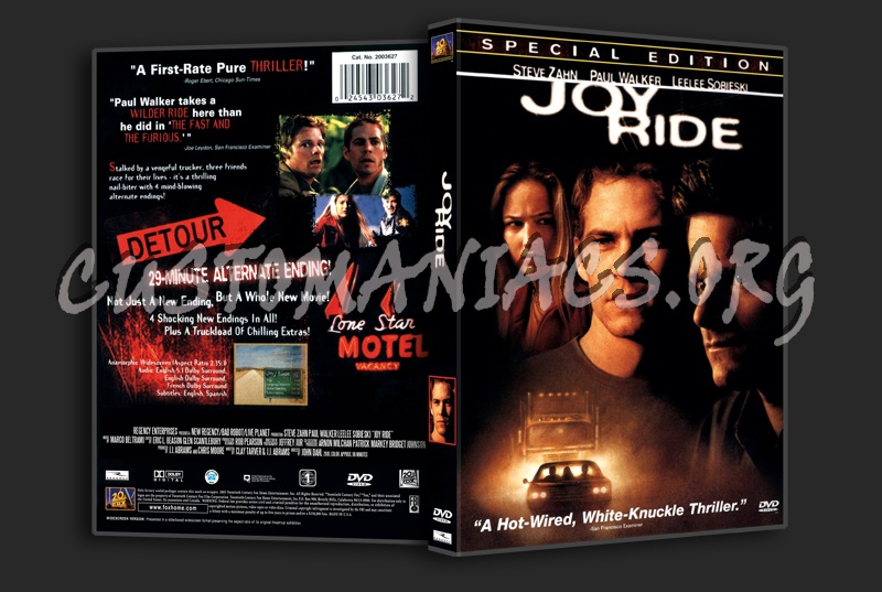 Joy Ride dvd cover