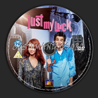Just My Luck dvd label