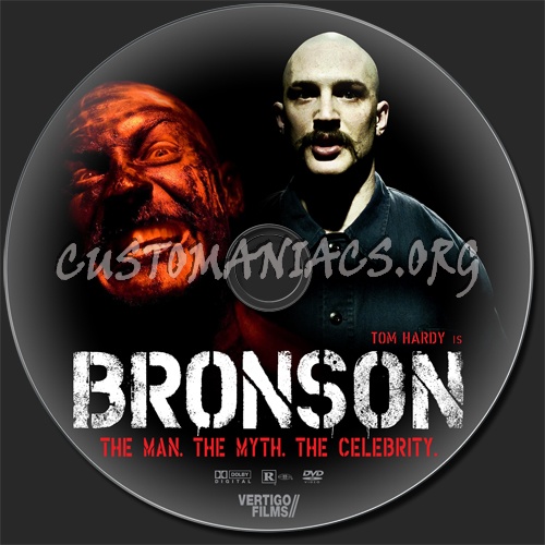 Bronson dvd label