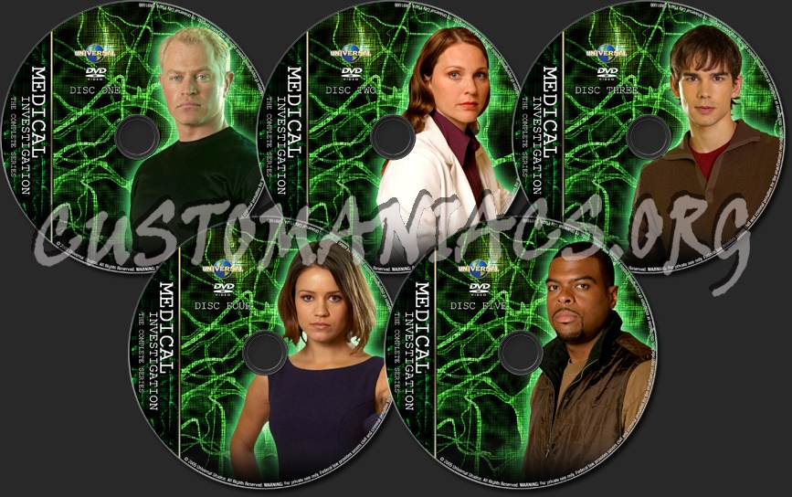 Medical Investigation - TV Collection dvd label