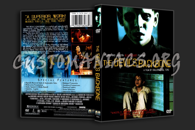 The Devil's Backbone dvd cover