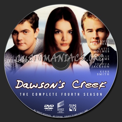 Dawson's Creek Season Four dvd label