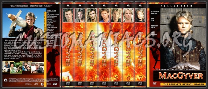 MacGyver dvd cover
