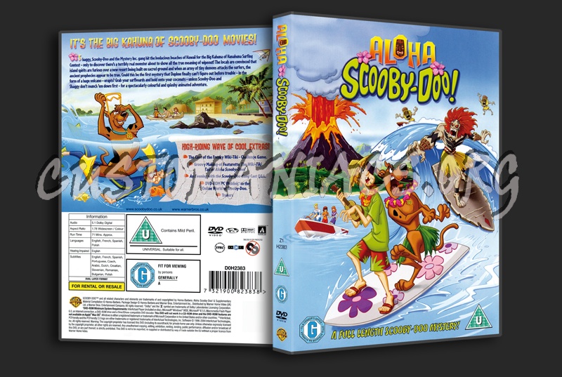 Aloha Scooby-Doo dvd cover