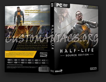 Half Life: Source Edition dvd cover