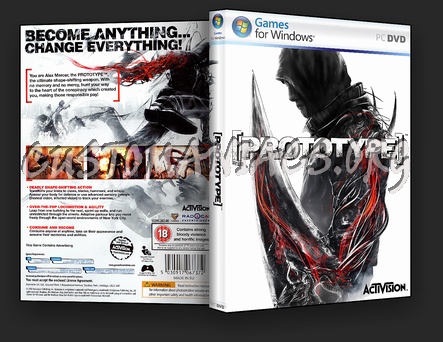 Prototype dvd cover