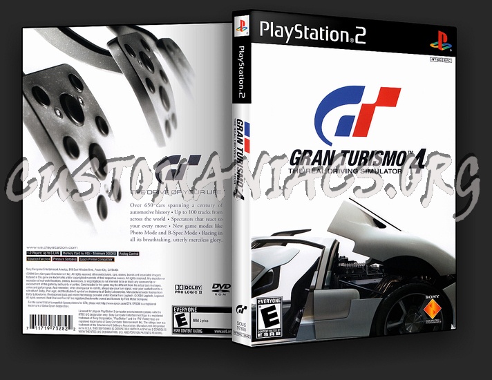 Gran Turismo 4 dvd cover