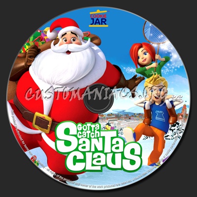 Gotta Catch Santa Claus dvd label