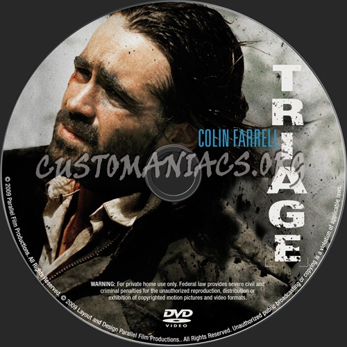 Triage dvd label