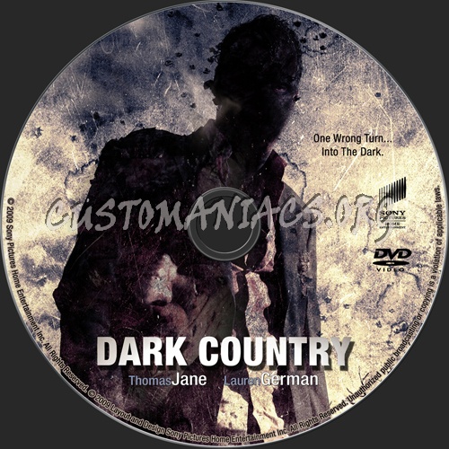 Dark Country dvd label