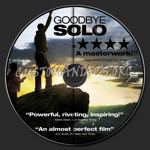 Goodbye Solo dvd label