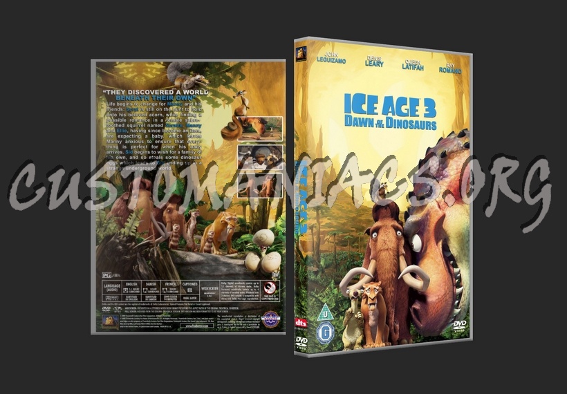 Ice Age 3 - Dawn of the Dinosaurs dvd cover