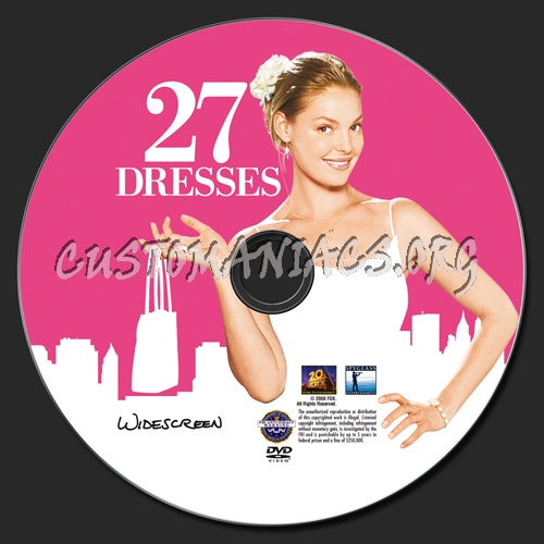 27 Dresses dvd label