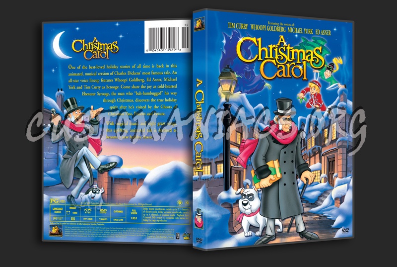 A Christmas Carol dvd cover