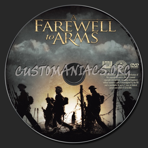 A Farewell to Arms dvd label