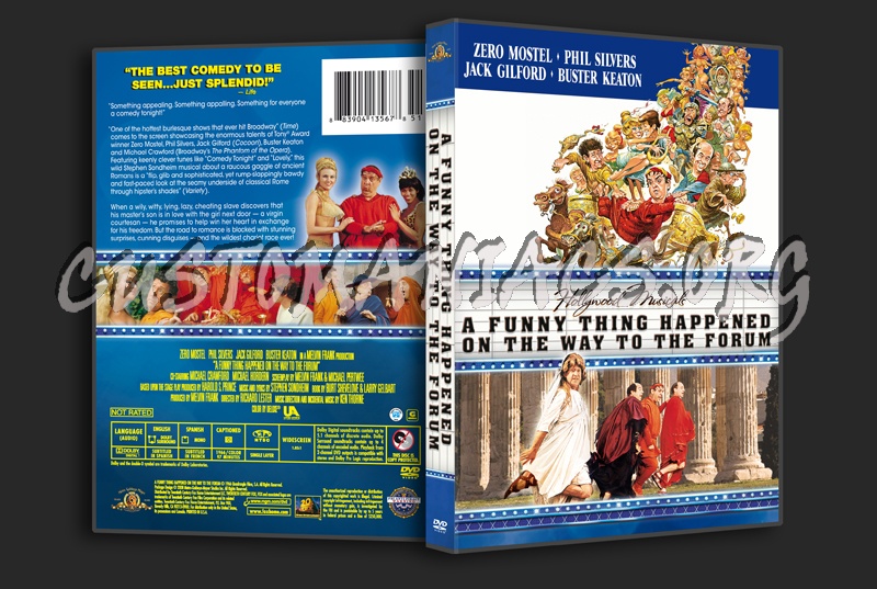 A Funny Thing Happened on the Way to the Forum dvd cover