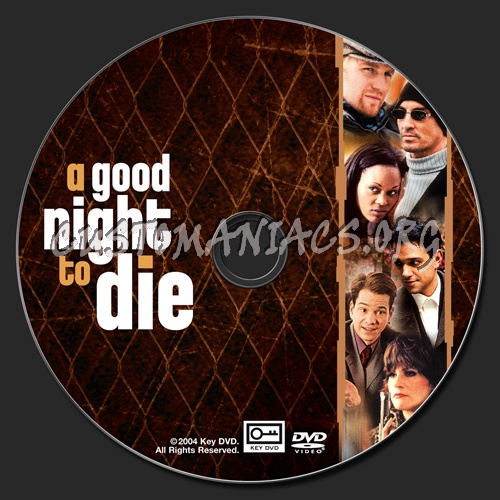 A Good Night to Die dvd label