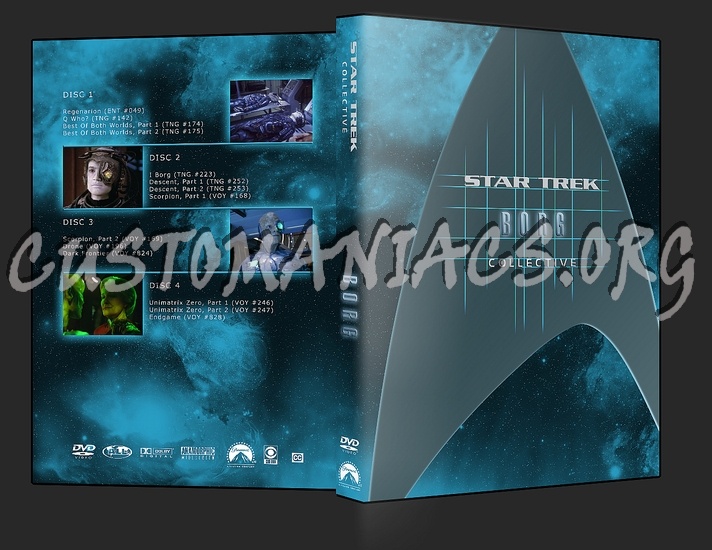 Star Trek Collective - Borg dvd cover